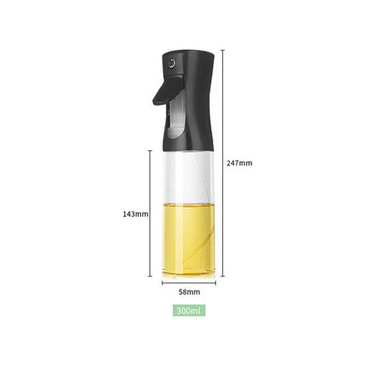 200/300/500ml Kitchen Oil Sprayer,Non-stick Cooking Oil Dispenser Bottle Wist Pump for Salad Frying BBQ Kitchen Tools