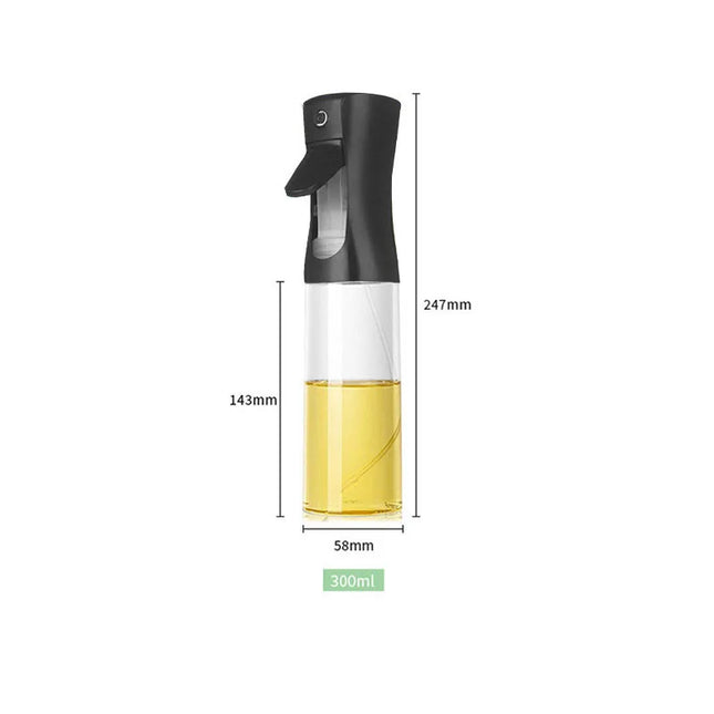200/300/500ml Kitchen Oil Sprayer,Non-stick Cooking Oil Dispenser Bottle Wist Pump for Salad Frying BBQ Kitchen Tools