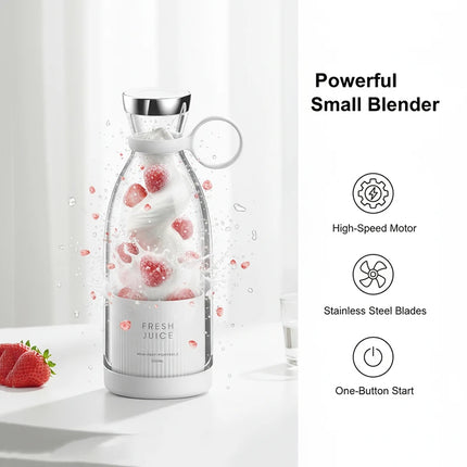 Hot Selling Wireless Electric Mini Personal Juicers Cup Frozen Pineapple Shake Mixer Bottle Portable Mini Fruit Blender