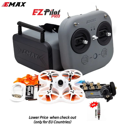 Emax Official EZ Pilot Pro RTF Kit FPV Racing Drone Set for Beginners Ready-To-Fly FPV Drone w/ Controller Quadcopter