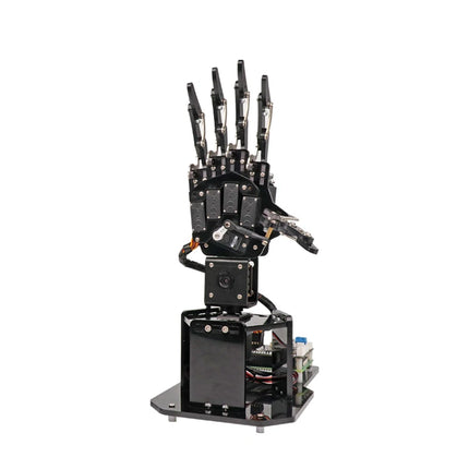 6 Dof Robot Hand with Servo AI Visual Robot Fingers Claw Manipulator Palm for Raspberry Pi 4B Python Programmmable Robot DIY Kit
