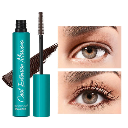 Cool Extension Mascara Eyelashes Long Lasting Curled Sweatproof Mascara Black Silk Fibre Make Up Beauty Korean Cosmetics