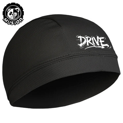 Musion Under Helmet Beanie Cap  Vented Sweat Absorbent Moisture Wicking for Men Cycling Motorcycle Riders