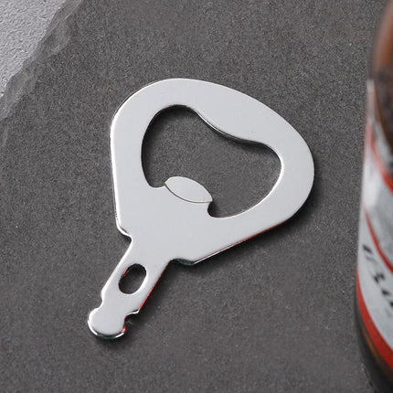1 PC Metal DIY Bottle Opener Inserts Kit, Flat Beer Opener Hardware, Handmade Project Craft