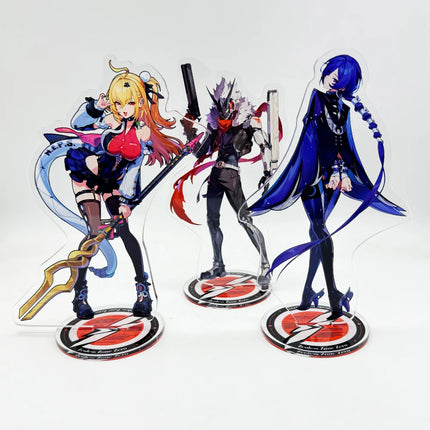 Game Zenless Zone Zero Sunna Cissia Promeia Hoshimi Miyabi Anime Acrylic Stand Model Plate Keychain Desk Decor Collection gift