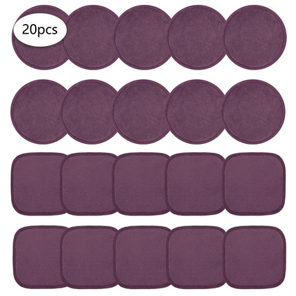 10 /20/30 Reusable Makeup Remover Pads, a Gentle Facial Cleansing Sponge Suitable for All Skin Types, Odorless, Beauty Tool