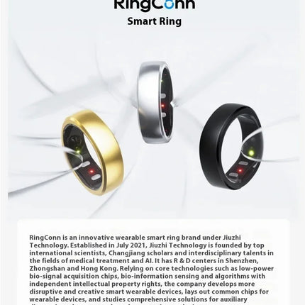 RingConn Gen 2 Smart Ring, the world's first ultra-thin smart ring with sleep apnea monitoring