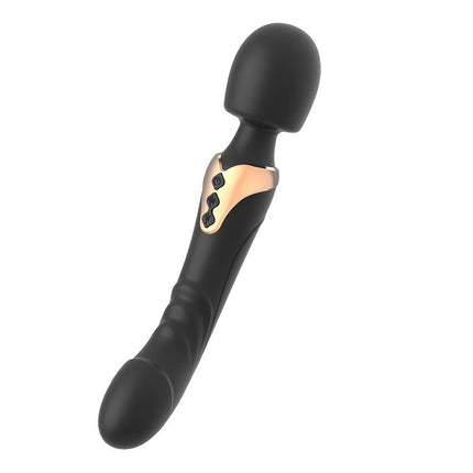 Dual Motor Powerful Silicone Vibrator G-Spot Clitoris Stimulator Soft Stick Dildos Masturbation Tool for Adult Sex Toys