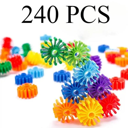 420 DIY round building blocks, character bricks, educational and creative children's educational toys, children's DIY gifts