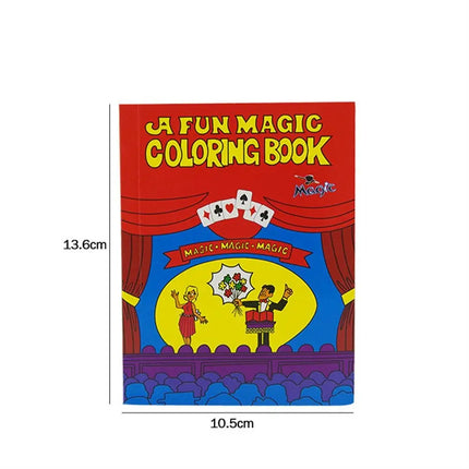 A Fun Magic Coloring Book Magic Tricks Fun Close Up Magia Mentalism Illusion Gimmick Props Classic Toys Magic Prop