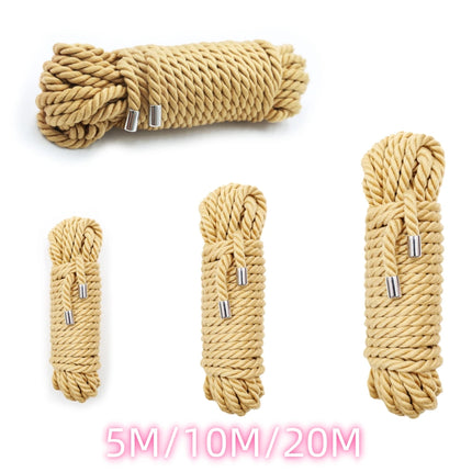 Exotic Shibari Accessories Handcuffs Bondage Rope 5M/10M/20M for Men & Women Fetish Slave RolePlaying Binder Restraint Touch Fun