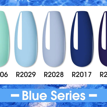 ROSALIND Temperature Changed Gel Nail Polish Soak Off Gel Varnishes Nail Art Semi Permanent Base Top Coat UV Nail Gel Polish