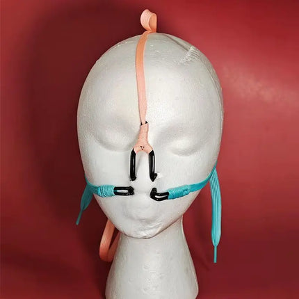 Man Woman Restraint Tools Toys Adults Video Triple Point 304 Stainless Steel Nose Hook 304 Mental Erotic Toys Adjust Rope Face