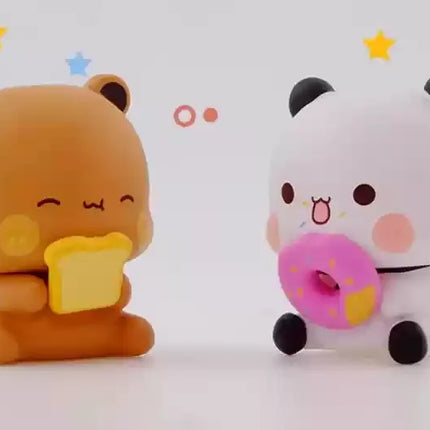Bubu And Dudu Daily Blind Box Mystery Box Desk Decoration Cute Figure Model Desktop Decoration Collect Kawaii Doll Gift Genuine
