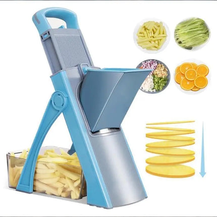 Multifunctional Vegetable Cutter Slicer Grater Manual Kitchen Shredder Slicing Tool Household Food Chopping Gadget Mandoline
