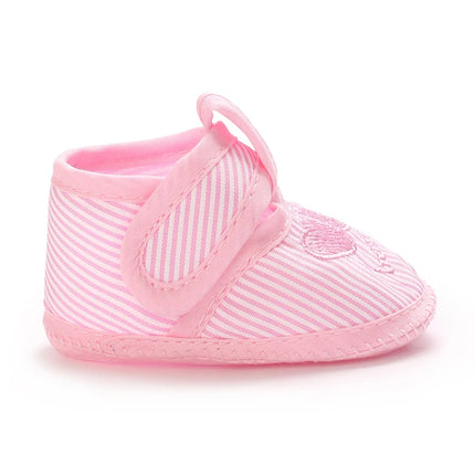 Newborn Baby's First Baptism Shoe: Newborn Boys and Girls' White Baptism Shoes Soft Sole Walking Shoes Multiple Styles-9CM/10CM