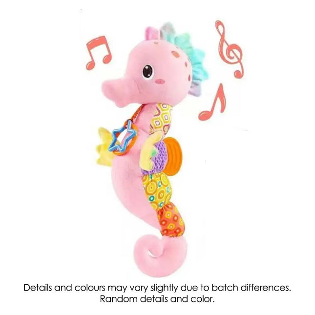 Baby Rattles Toys Infant Musical Stuffed Animals Soft Toy with Bright Colors Crinkle Sound Paper Newborn Toys for 0 12 Months