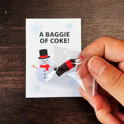 Teasing Coke Bags Fun Novelty Joke Gifts Resin Coke  Teasing Festival Party Supplies