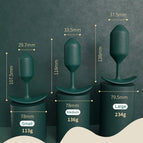 3pcs SML Green
