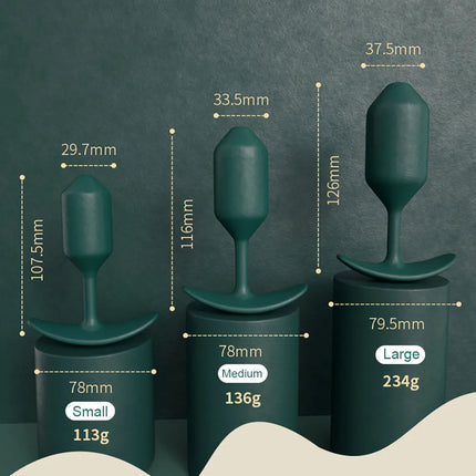 3pcs/Set Anal Plug With Balls Anal Contraction Training Butt Plug Prostate Massage Anal Sex Toys For Women Men Beginner Sex Shop