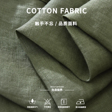 7627 100% Linen White Shirt for Men Spring Summer Fashion Solid Color Long Sleeve Simple Basic Business Casual Lapel Blouse Tops