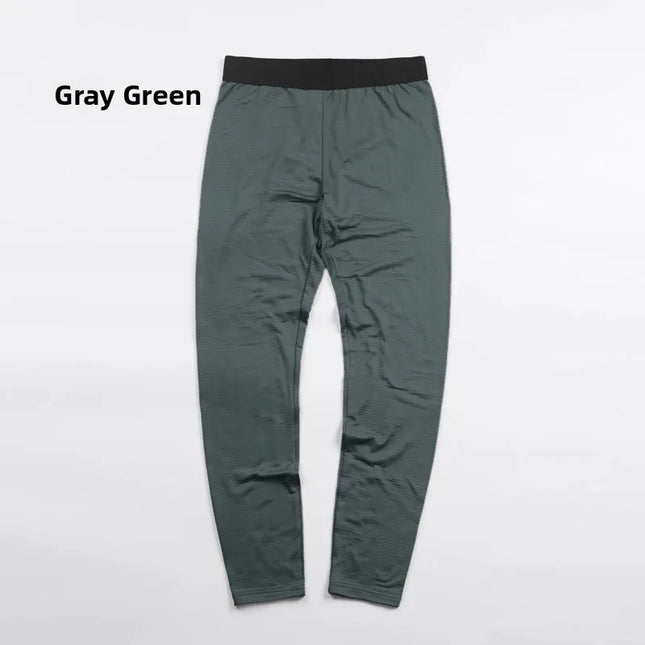 Men's Outdoor Fleece Lined Autumn Pants Breathable Base Layer Trousers Triangular Patterned SCROUNGER Brand Comfortable Warm
