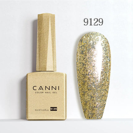 9ml CANNI Gel Nail Polish HEMA FREE TPO FREE Round Brush Gorgeous Color Soak Off UV LED Semi Permanent Gel Varnish Winter Nails