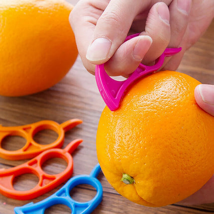 1-30Pcs Fruit Orange Peelers Creative Multifunctional Lemon Oranges Slicer Easy Opener Citrus Knife Home Kitchen Fruit Gadgets