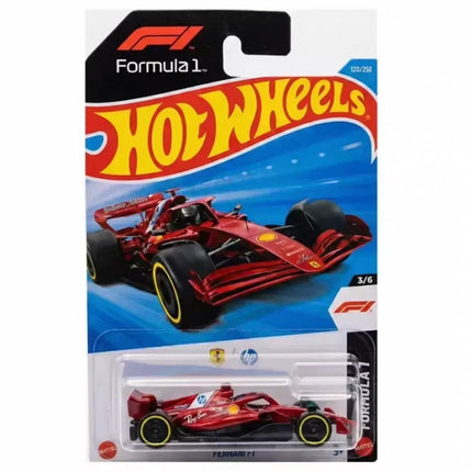Hot Wheels 2026F Mini Alloy Car Ferrari F1 Lamborghini Aston Martin C4982 Diecast Vehicle Toy Gift for Boys Children