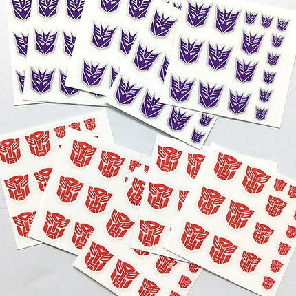 Autobots Decepticons G1 Stickers 45+ Symbol Decal for Custom DIY Scene Accessories Decoration Car Sticker
