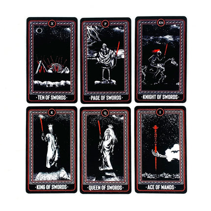 Hot Selling Tarot Cards Family Gathering Leisure Entertainment Cards Prediction Divination Deck Tarot Board Playing Card Game