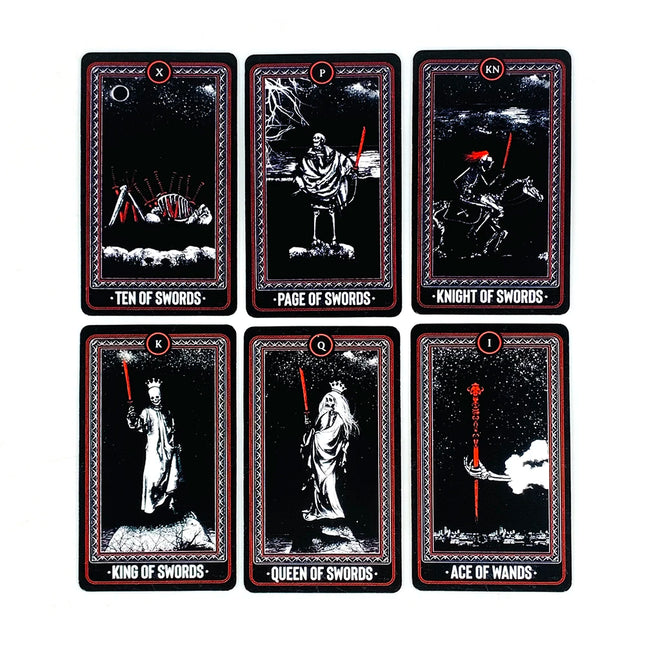 Hot Selling Tarot Cards Family Gathering Leisure Entertainment Cards Prediction Divination Deck Tarot Board Playing Card Game