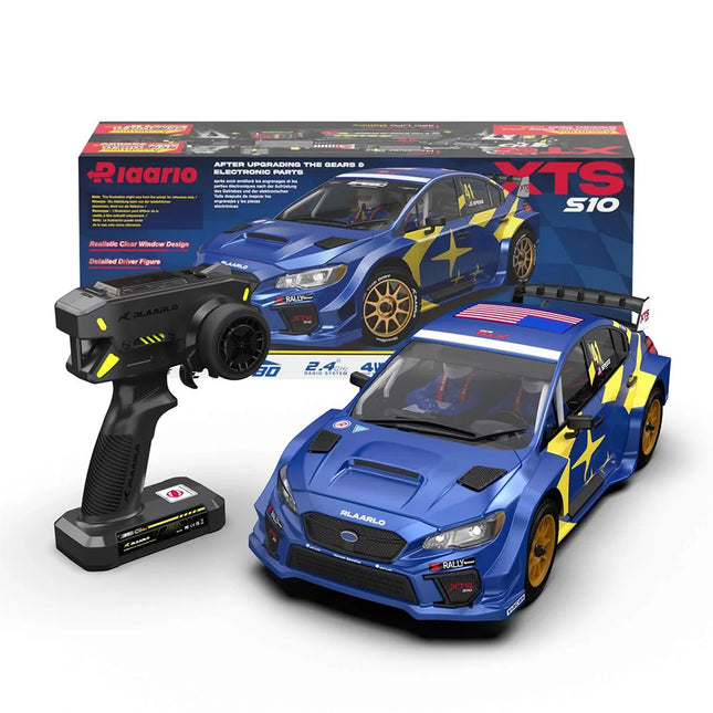 NEW Rlaarlo XTS-S10 RC Rally Car Brushless 4WD 1/10 Electric Remote Control Model Car RTR Adults Children Toys