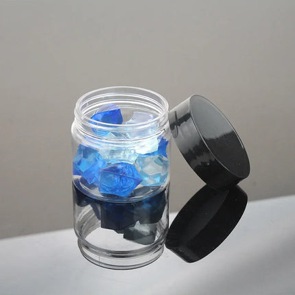 20/30/50pcs 50g 50ml Plastic Cosmetics Jar Makeup Box Travel Face Cream Bottle Container Empty Makeup Jar Pot Refillable Bottles
