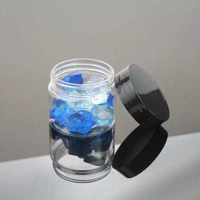 20/30/50pcs 50g 50ml Plastic Cosmetics Jar Makeup Box Travel Face Cream Bottle Container Empty Makeup Jar Pot Refillable Bottles