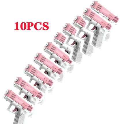 GOWKE 10PCS New Water Gun NON Electric  Pistol Shooting Toy Full Automatic Summer Beach Toy For Kids Children Boys Girls Adults