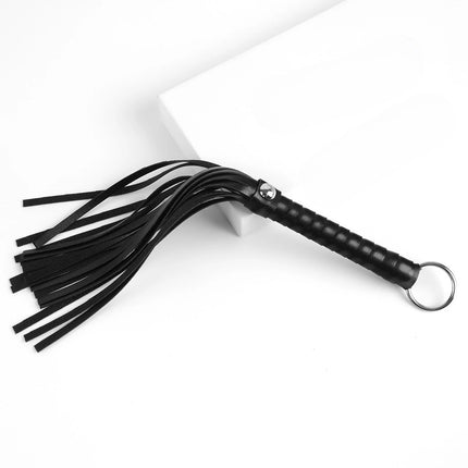BDSM PU Leather Flogger Whip Spanking Paddle Adult Sex Toy for Women Men Slave Role Play Bondage Restraint Fetish Gear Kit