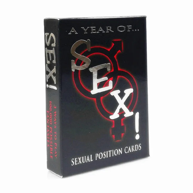 Couples Drinking Game for Adults, Sexual Position Cards for Lovers, Excited & Exhausted Foreplay Fun, Kama Sutra, Adult Sex Toys