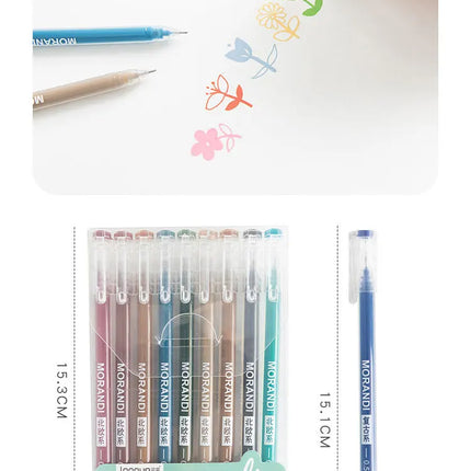Languo 27-207 Colors Of One Set Drawing Handbook Pens Student DIY Graffiti Multi-Color Gel Pen Writing Marker Stationery