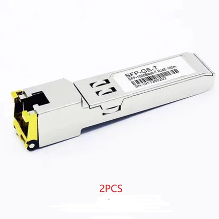 SFP Fiber Module Ethernet Port RJ45 Module 1000BASE-T Switch Connector Copper Compatible with Cisco/Mikrotik Gigabit Ethernet