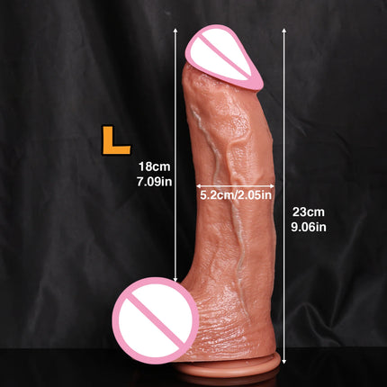 Realistic Dildo Double Silicone Big Penis Vaginal Masturbation Huge Dildos Suction Cup Dick Woman Anal Sex Toy Best Lover Gift