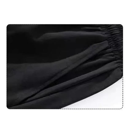 Casual and sporty men's summer five quarter pants, loose beachwear, casual and comfortable shorts sweatpants pants