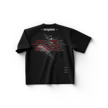 Lady Gaga World Tour Graphic T-shirt Lady Gaga Letter Printed Oversized Y2k Women Short Sleeve High Quality Female Male Clothing