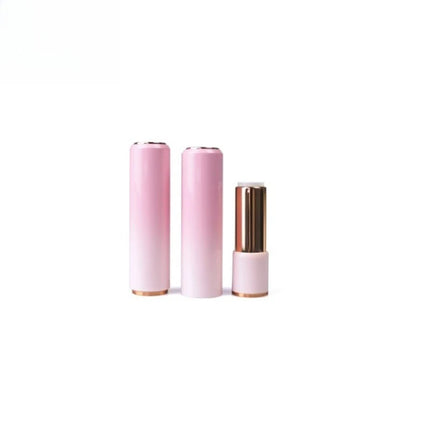 20pcs 3.5g Gradient Press Lipstick Tube Rose Gold Pink Purple Twist-Up Empty Lipstick Container 12.1mm Cosmetic Packaging