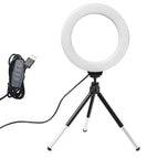 with tripod