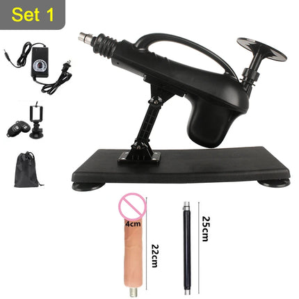 Automatic Telescopic Sex Machine 3XLR Masturbation Sexual Machines for Man and Women 45mm Stroke 0-500rpm DIY Female Sex Toys