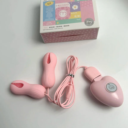 Nipple Vibrator Clamp for Women Breast Massage Nipple Clamp Enhancer Nipple Stimulator Sex Toys Couples Female Adult Supplies