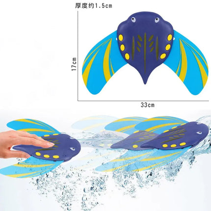 New Summer Torpedo Rocket Throwing Toy Funny Swimming Pool Diving Game Toys Children Underwater Dive Toy #CS