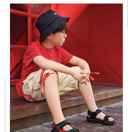 2026 Summer Kids Sandals Breathable Boys Sandals Soft Comfortable Children's Shoes Outdoor Beach Girls Lightweight Slippers