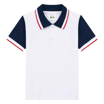 Boys Polo Shirt Summer Sports Jersey Children Casual Tees Cotton Girls Clothing Kids T-Shirts Short sleeve Tops 3-14 Years